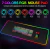 Mouse pad para gamer, mouse rápido, led, 7 linhas rgb, 300mm x 800mm - GUARDEI