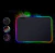 Mouse pad para gamer, mouse rápido, led, 7 linhas rgb, 300mm x 800mm