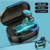 Imagem do Fones De Ouvido Bluetooth Tws In Ear Bluetooth 50 Display Digital Inteligente Microfone Estéreo Esportivo Fones De Ouvido Sem Fio