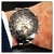 Vencedor Mecânico Sport Design Bezel Relógio Dourado Relógios Masculinos Top