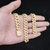 Novo Colar Hip Hop Losango Cubano Corrente Iced Out Bling Homens Mulheres Corren - loja online
