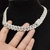 Novo Colar Hip Hop Losango Cubano Corrente Iced Out Bling Homens Mulheres Corren na internet