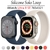 Correia para Apple Watch Band 44mm 40mm 45mm 41mm 38mm 42mm Elastic Sport Silico na internet