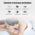 Mini Massageador Cervical Elétrico Tens Neck Massager 6 Modes Portable Decompre - comprar online