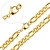 ASONSTEEL Colar de Cadeia Longa Cuba Link Neck Chain Básico Punk Cor Dourada A? na internet