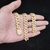 Novo Colar Hip Hop Losango Cubano Corrente Iced Out Bling Homens Mulheres Corren - loja online