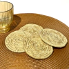Conjunto de Descanso para Copos 04 unidades