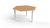 Mesa de reunión hexagonal - Solano Equipamientos