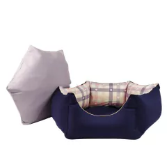 Cama para cachorro Duz Pets Aconchego – 100% Algodão Roxo Azulado (Edição limitada) - loja online