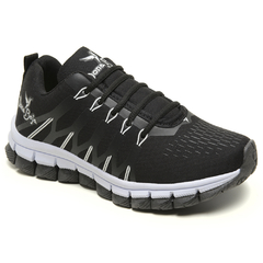 Tênis Feminino Esportivo Casual Dona Beja Preto e Pink