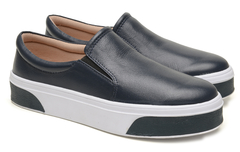 Imagem do SLIP ON FEMININO MANU EM COURO SOFT 16204