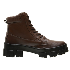 Bota Coturno Feminino Sola Tratorada