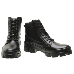 Bota Coturno Feminino Sola Tratorada
