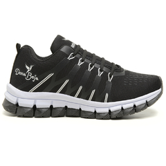 Tênis Feminino Esportivo Casual Dona Beja Preto e Pink - comprar online