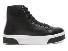 TÊNIS FEMININO CANO ALTO BEL EM COURO SOFT 16203 - comprar online