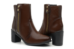 Imagem do Combo 2 Bota Feminina Montaria Cano Alto e Cano Baixo