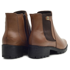 BOTA FEMININA POMPÉIA EM COURO SOFT - 3060 - B&A Shoes