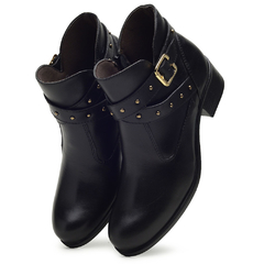 BOTA FEMININA MUNIQUE EM COURO 15409 - comprar online