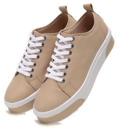 TÊNIS FEMININO LUIZA EM COURO SOFT 16201 - comprar online