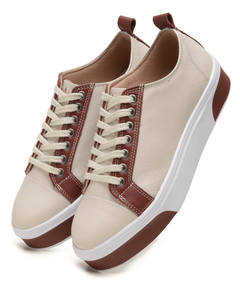 TÊNIS FEMININO ANA EM COURO SOFT 16202 - loja online