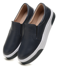 SLIP ON FEMININO MANU EM COURO SOFT 16204 - B&A Shoes