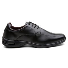 Combo Sapato Social Masculino Confort com Relogio e Carteira - B&A Shoes