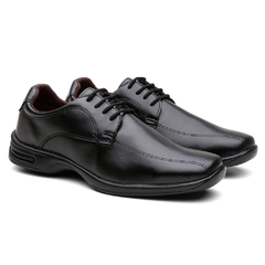 Combo Sapato Social Masculino Confort com Relogio e Carteira - comprar online