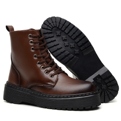 Imagem do Bota Coturno Freeport Capuccino De Amarrar