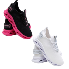 2 Pares de Tênis Sport RACERFEM Feminino