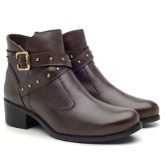 BOTA FEMININA MUNIQUE EM COURO 15409