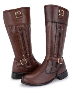 Combo 2 Bota Feminina Montaria Cano Alto e Cano Baixo - B&A Shoes