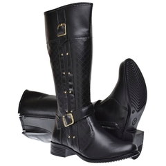 Combo 2 Bota Feminina Montaria Cano Alto e Cano Baixo