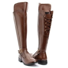 Bota Over The Knee Dona Beja Cano Alto Com Regulagem na internet