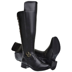 Bota Over The Knee Dona Beja Cano Alto Com Regulagem - B&A Shoes