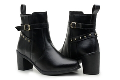 Bota Coturno Feminino Blogueira Lana Com Fivela Ajustável - comprar online