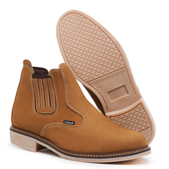 Botina Masculino Couro Coturno Casual 525 - comprar online