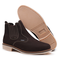 Botina Masculino Couro Coturno Casual 525 - comprar online