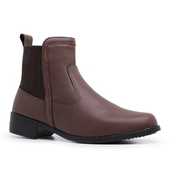 Coturno Feminino Preto Chelsea Com Elástico - B&A Shoes