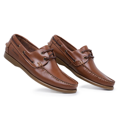 Mocassim Dockside Masculino Couro Legítimo 606 - B&A Shoes