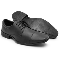 Kit Sapato Social Masculino Cinto E Carteira Com Atacador. - B&A Shoes