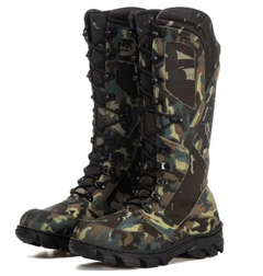 Bota Coturno Militar Cano Alto Caça Pesca Selva Tatico Exercito Fulgore Militar - comprar online