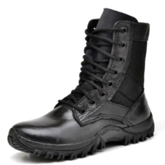 Coturno BotaI Infanto juvenil Kids Adventure Militar Tatico Preto CLINF - comprar online