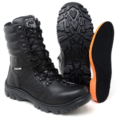 COTURNO FULGORE MILITAR CANO MEDIO MOTO UNISSEX PATRULHA