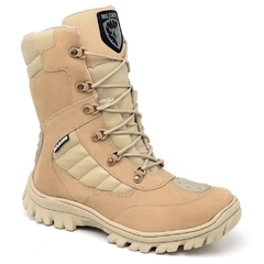 COTURNO FULGORE MILITAR CANO MEDIO AREIA - comprar online