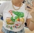 Camiseta T Shirt Feminina Caju e Melancia - comprar online