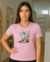 Camiseta T Shirt Feminina Bota Flores - Aquarela T-Shirts