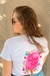 Camiseta T Shirt Feminina Summer Picolé - Frente e Costas