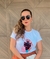 Camiseta T Shirt Feminina Menina com Chapéu - loja online