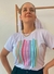 Camiseta T Shirt Feminina Tropical Eu amo Bahia Fitinhas Senhor do Bonfim - Aquarela T-Shirts