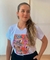 Camiseta T Shirt Feminina Estampa Tropical Tucano na internet